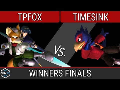 SDSU Biweekly 50 - TpFox (Fox/Marth) vs. timesink (Falco) - SSBM Winners Finals - Smash Melee