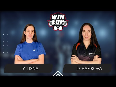 14:30 Yaroslava Lisna - Diana Rafikova 26.05.2025 WINCUP Women Professional. TABLE 1