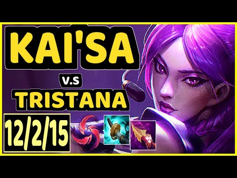 ACHUU (KAI'SA) vs TRISTANA - 12/2/15 KDA BOTTOM ADC GAMEPLAY - EUW Ranked DIAMOND