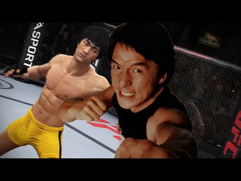 UFC4 | Bruce Lee vs Jackie Chan (EA Sports UFC 4)