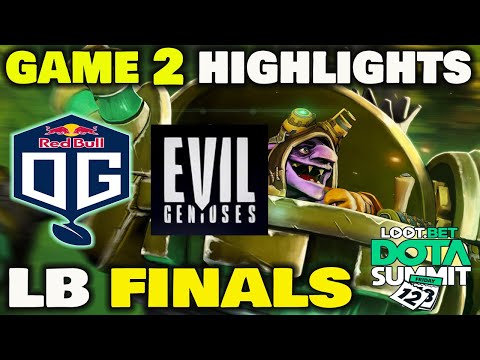 OG.Seed vs Evil Geniuses Game 2 Highlights Dota Summit 12 Lower Bracket Finals