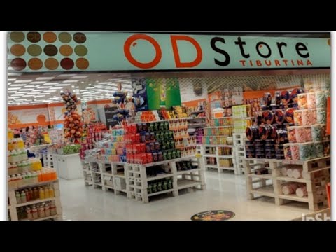 ODSTORE TIBURTINA ROMA ITÁLIA || SOBRECARGA DE DOCES E CHOCOLATES || #Indaylenngitaly