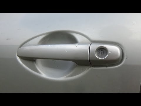 Как снять-установить наружные дверные ручки. Toyota Auris.