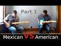 Mexican VS American Telecaster! - Part 1