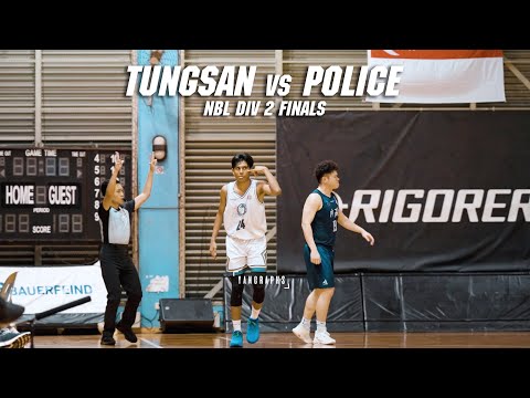 POLICE COULDN'T CATCH TUNGSAN 🚨🚨 | TUNGSAN vs POLICE SINGAPORE NBL DIVISION 2 FINALS