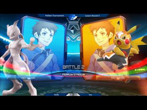 [2-Year Special Edition|Pokken] Losers Round 2: This (Mewtwo) VS Wolfy (PikaLibre)