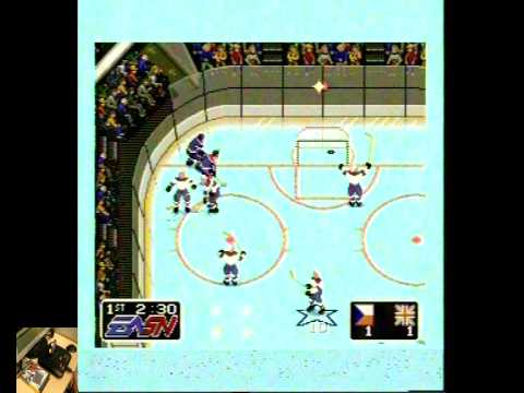 EA Hockey Megadrive