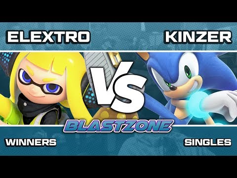 PSG Blastzone: Elextro (Inkling) vs Kinzer (Sonic) - Winners Round 2
