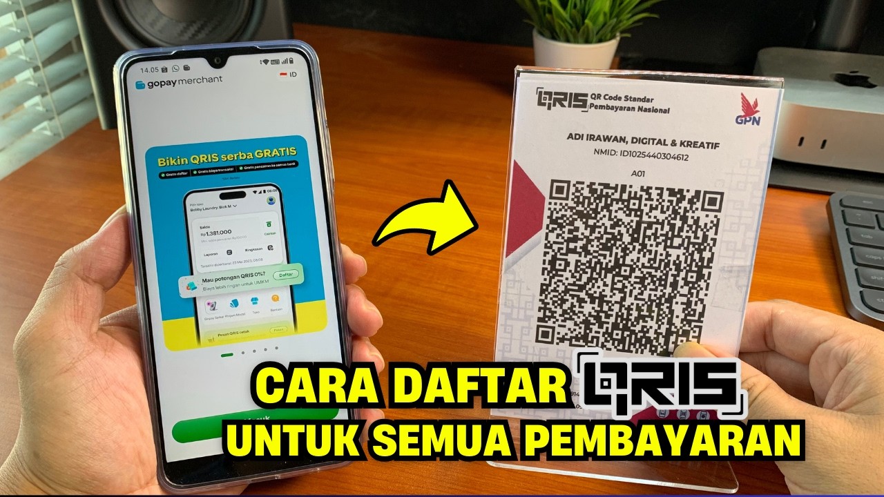 Cara Membuat QRIS Semua Pembayaran | Daftar Qris All Payment