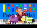 CBeebies Iconicles Theme Song Slow Easy Medium Piano Tutorial 4K