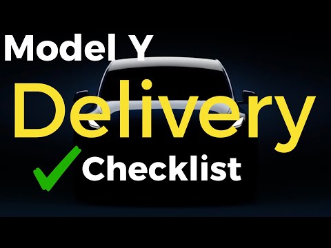Tesla Model Y Delivery Checklist | Everything You Need to Know |