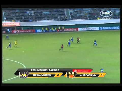 Boca Juniors (ARG) 2 x 1 Unión Española (ARG) - ...