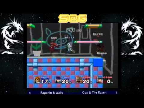 Smash @ccel Gathering Project M Doubles - Ragenin & Wally vs Gox & The Raven