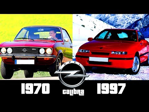 Opel Calibra / Manta - The Evolution (1970-1997)