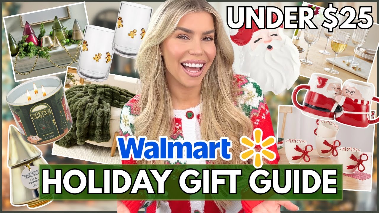 Walmart Gift Guide 🎁 (Must See Holiday Gifts Under $25)
