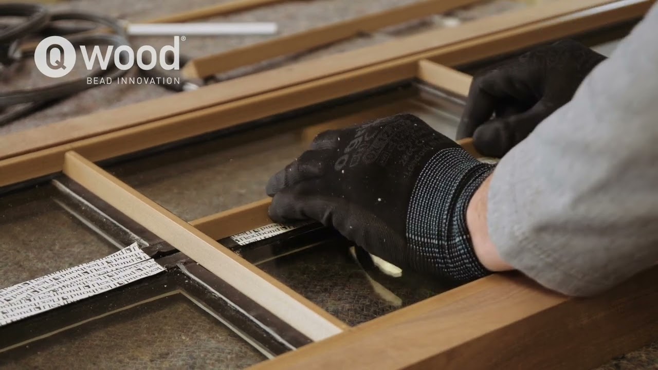 Watch video How to fit Qwood external glazing bars to a timber window Now How to fit Qwood external glazing bars to a timber window