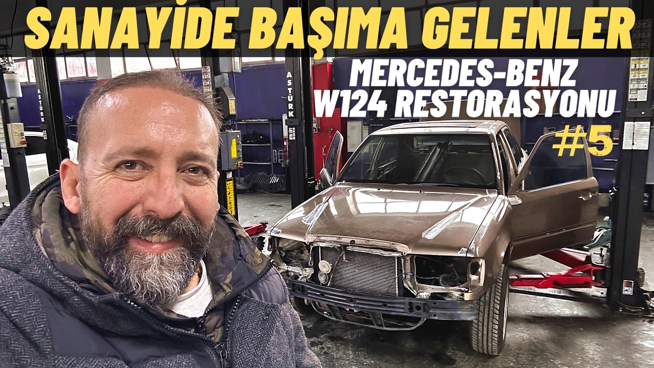 Sanayide Başıma Gelenler Mercedes W124 Restorasyonu Part 5