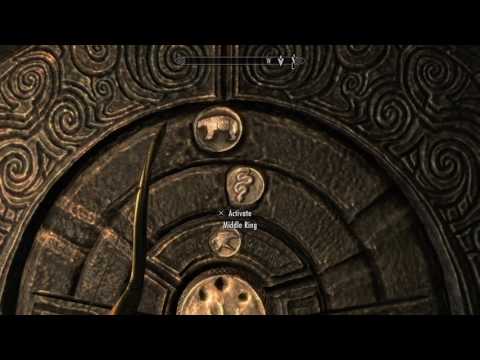 Skyrim elder scroll 5 puzzle : Reforge the Gauldur Amulet