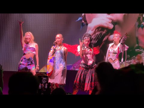 DJ Simon & XG Rap Line Solo and Unit Stages fancam at Howl Tour San Francisco Day 1 10-08-24