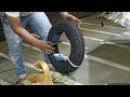 Honda Dio Tyre Change