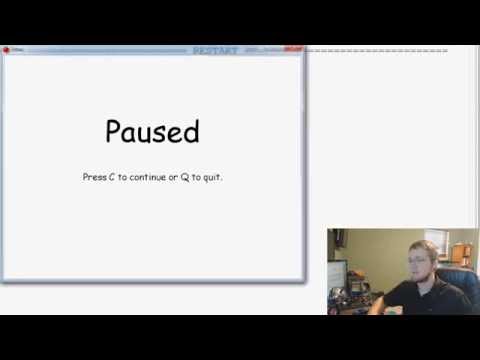 Pygame Python Game Development Tutorial 39 Pausing The Game