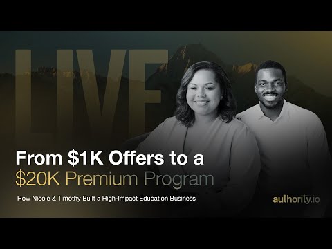 From $1K Offers to a $20K Premium Program