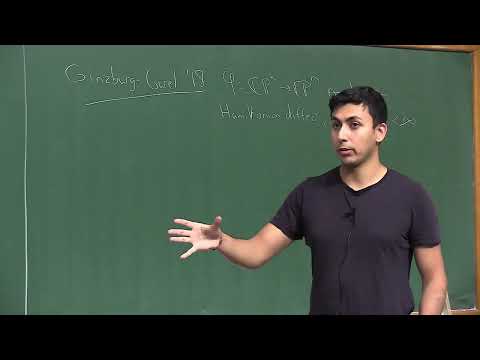 VIII Workshop on Conservative Dynamics and Symplectic Geometry - Rohil Prasad