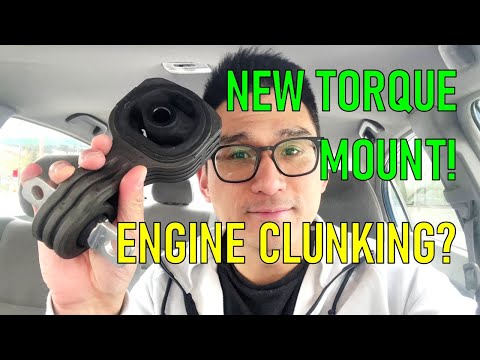 How to Replace LOWER ENGINE TORQUE ROD MOUNT!  Stop clunking the 2006-2011 8th Gen Honda Civic!