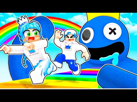 ESCAPE RAINBOW FRIENDS OBBY! | ROBLOX GAME