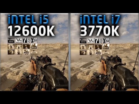 Intel i5 12600K vs i7 3770K Benchmarks – 15 Tests 🔥