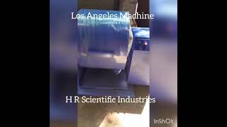 LOS ANGELES ABRASION TESTING MACHINE