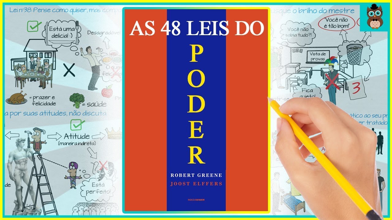 AS 48 LEIS DO PODER | Robert Greene | Resumo animado do livro