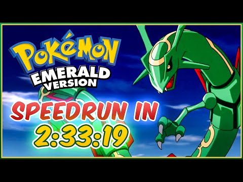 Pokemon Emerald SPEEDRUN in 2 HOURS and 33 Minutes!