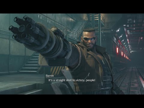 FINAL FANTASY 7 REMAKE PS5 Walkthrough Gameplay Part 10 - BARRET WALLACE