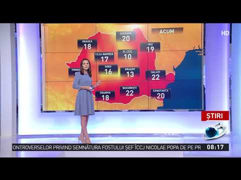Cum va fi vremea în următoarele zile