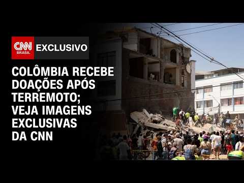 Terremoto na Colômbia: CNN Internacional mostra mobilização por doações | LIVE CNN