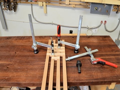 Welding Table Clamps in the Woodshop