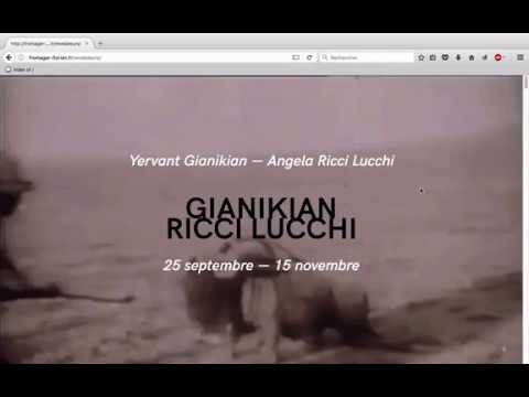 Révélateurs — Yervant Gianikian & Angela Ricci Lucchi