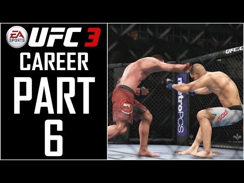 EA Sports UFC 3 - Career - Let's Play - Part 6 - "Prospect Contract" | DanQ8000