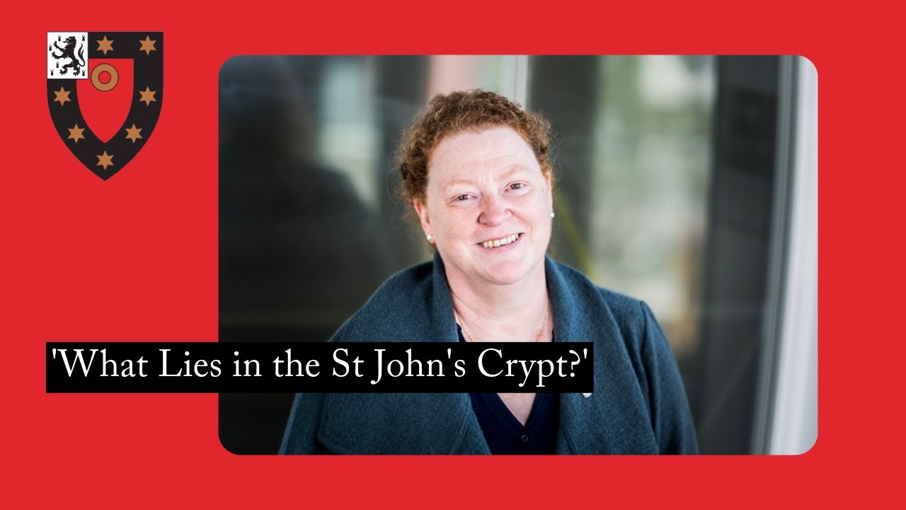 Professor Lady Sue Black, College President. 'What Lies in the St John's Crypt?'