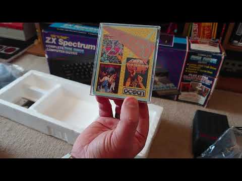 ZX Spectrum 128k +3 unboxing, setup and test
