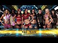 WWE 2K18 The Bella Twins And The Funkadactyls VS AJ Lee Tamina Summer Rae And Aksana