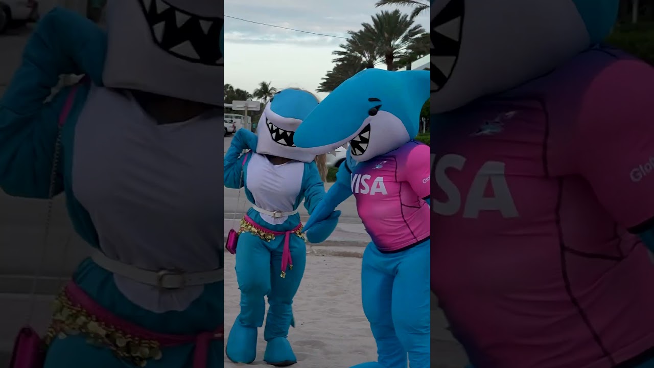 Just when he was about to give up... Shakira? No. Sharkira. 🌊It’s a love story. It’s destiny