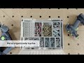 Įdėklas lagaminui Festool SYS3 ORG M 89 22xESB