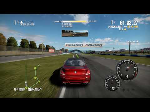 Need for Speed: Shift 2 - Unleashed: BMW M6 Coupe - Donington Park National - No Commentary