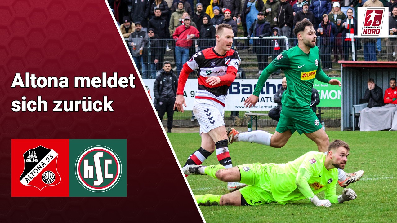 Altona 93 vs Hannoverscher SC Highlights