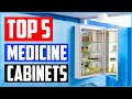 Lee Surface Mount Framed Medicine Cabinet With 7 Shelves