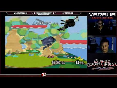 VSGC Melee Weekly 4/14/19 -Losers Quarters- Walmart Shoes(Marth) vs Spider Sense(Ganon)