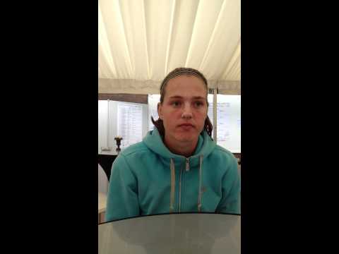 Interview Angelique Van Der Meet Ladies Open Zwevegem.MOV