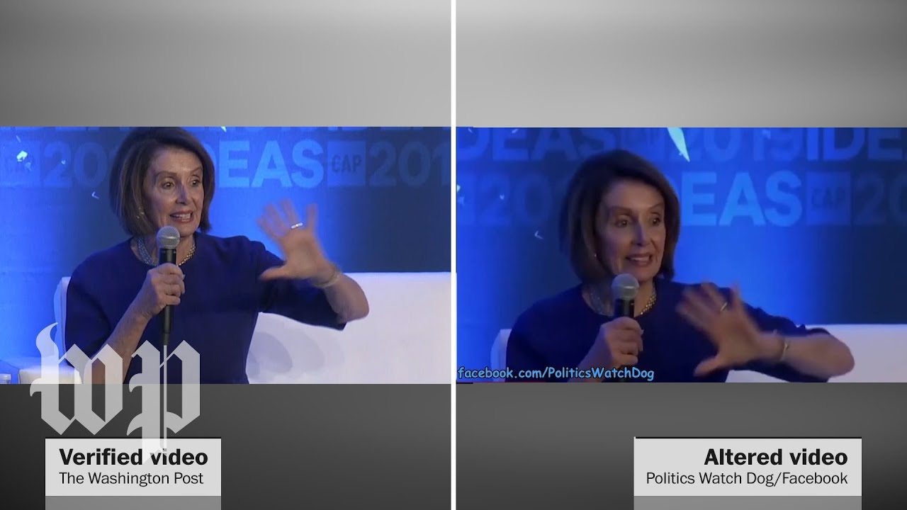 Pelosi videos manipulated to make her appear drunk are being shared on social media thumnail